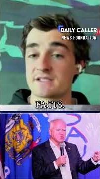 Walz Called Him "White Supremacist" He Knew EXACTLY How To Respond