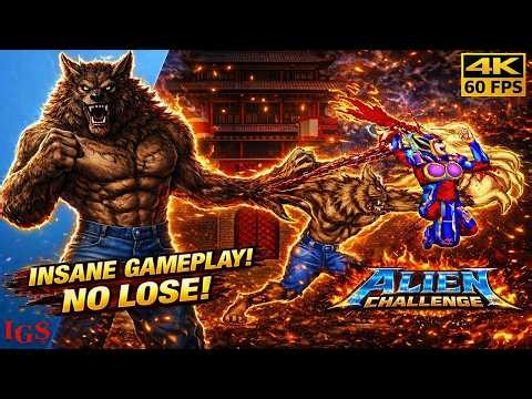 Alien Challenge - Greywolf | Hardest | No-Lose | NO TAS 4K 60FPS