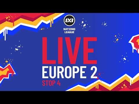 RE-LIVE | FIBA 3x3 Nations League 2026 - Europe-2 - Stop 4 | Pool Phase | #3x3Basketball