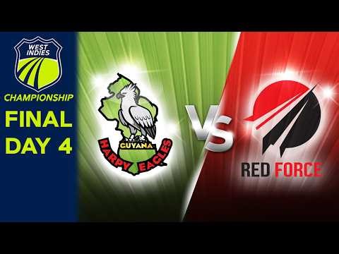 🔴 LIVE FINAL | Guyana v Trinidad and Tobago - Day 4 | West Indies Championship 2026 #WIChamps