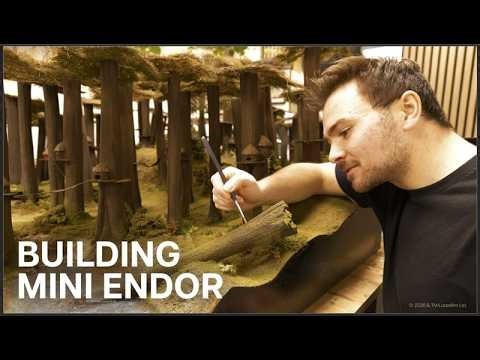 Crafting Endor in Miniature | Star Wars: Worldbuilding