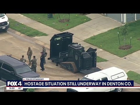 Nearly 24 hours since Denton County hostage situation began
