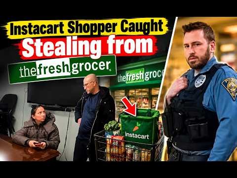 Unexpected Police Encounter at Grocery Store Leaves Shopper Facing Charges! 🚔#PoliceBodycam #Retail