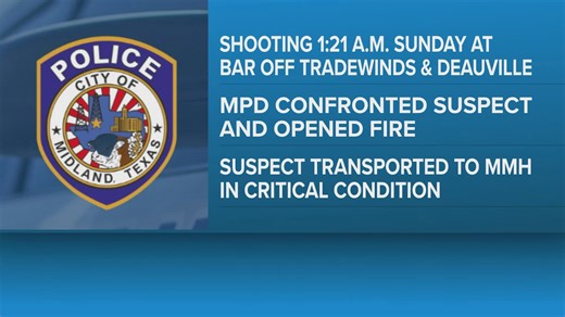 Officials release new details after fight leads to shooting near popular Midland bar