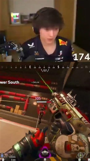 Timmy is going crazy during Rookie to Predator #iitztimmy #theburntpeanut #apexlegends #gaming