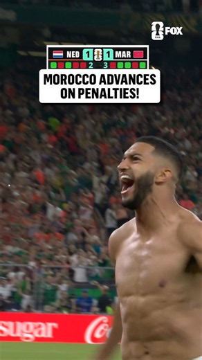THE MOMENT SAIBARI WON IT FOR MOROCCO IN PK'S 🇲🇦🤯