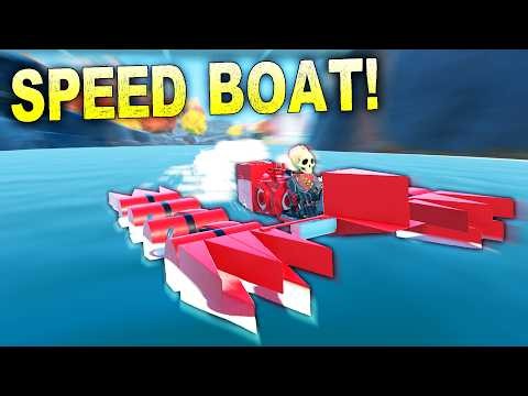 Building The Speediest Boat I Can for Canal Racing!