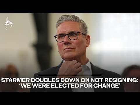 Starmer doubles down on not resigning as he addresses youth job crisis