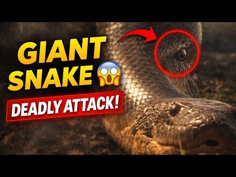 Deadly Giant Snake Hunting in Jungle | Shocking Close-Up Footage...