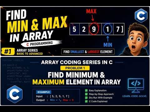Day 01: Finding Min and Max in Array