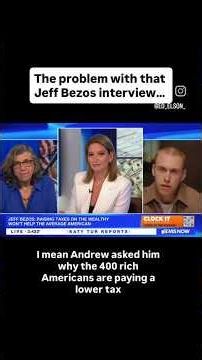 🔥 Jeff Bezos EXPOSED on Taxes & Wealth?! #JeffBezos #Economy #Politics