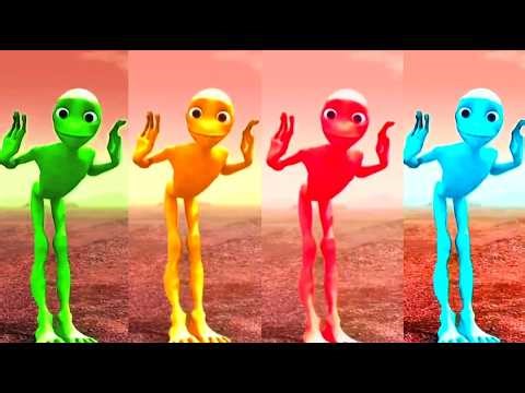 Alien Dance Dame tu Cosita Green Alien Dance Alien Funny Speed Challenge Dame TU Cosita