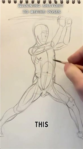 Blocking anatomy to refine poses