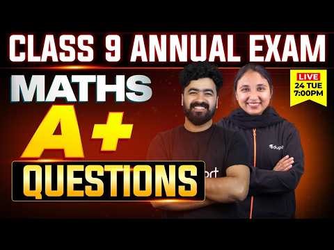 Class 9 | Maths | A+ Questions | Eduport