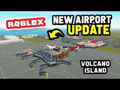 NEW AIRPORT UPDATE in Pilot Training Flight Simulator (Roblox)