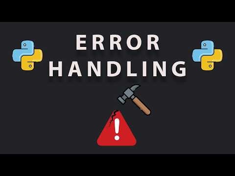 Python Error Handling Full Tutorial