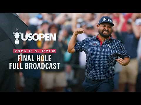 2025 U.S. Open: Final Hole of J.J. Spaun’s Dramatic Victory at Oakmont | Full Broadcast