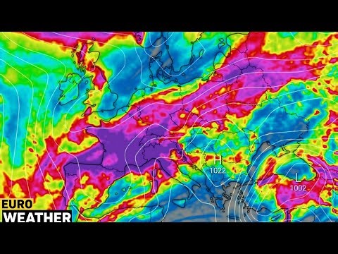 European Weather | ECMWF Model Precipitation May 14, 2026 - RainStorms In Europe
