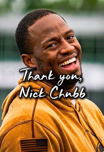 Thank you Nick Chubb #browns #nfl #nflnews #fantasyfootball #retirement