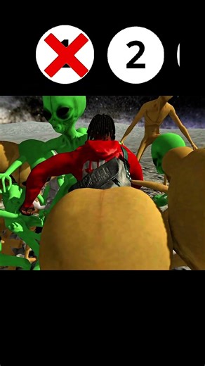 Alien + Sniper vs Zombie War 🤯🔥 | IBD3D #shorts