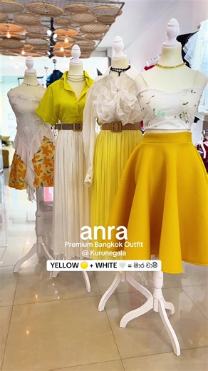 Yello & White Mix කරලා ඇන්දම මාර චාම් නේද? ඒක අමුතුම ලස්සනක් 🔥 Casual & Party Dress | New Arrivals! 🔥 Bangkok Imported 🇹🇭 • Premium Quality • Limited Stock Hello Sri Lankan ladies 🇱🇰, your next outfit is HERE 💃✨ Visit our store or WhatsApp to order Islandwide Delivery | COD Available anra – Premium Bangkok Outfit Rajaphilla RD, Kurunegala 📞 077 909 1727 📲 WhatsApp: 077 909 1727 #yellow #white #dresscollection #forladies #everyonehighlights
