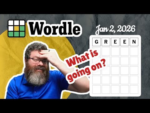 This is confusing | Wordle #1658 (Jan 2nd, 2026)