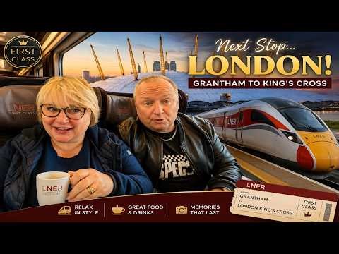 Food, Drinks & The O2 Arena! 🚆 Our London Trip Begins