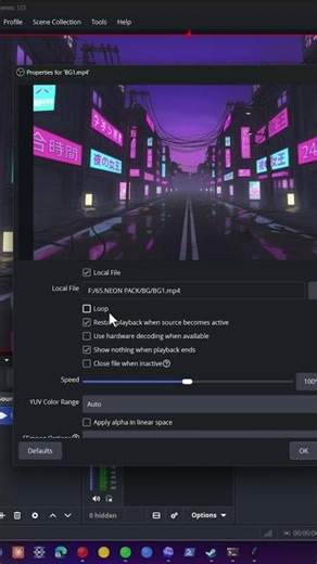 How to add Overlays in OBS studio - separated elements