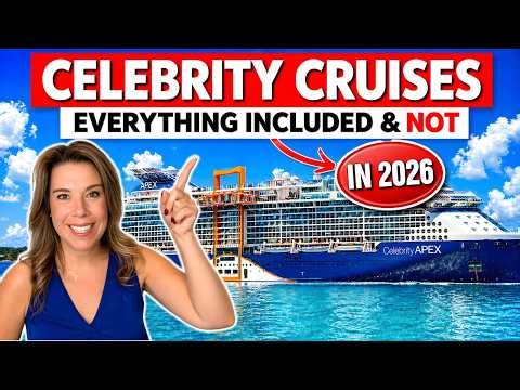 CELEBRITY CRUISES!! What's Included & What's Extra in 2026 | Celebrity Cruise Planning Guide