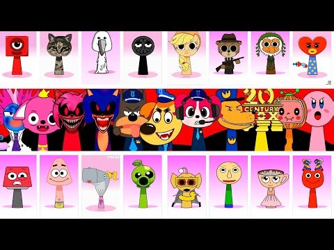 🛑 My Sprunki OC ALL Phases Incredibox Compilation COMPLETE in real live 42 ❤️ #incredibox #sprunkioc