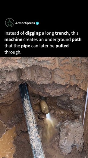 This Machine Skips The Trench Completely.