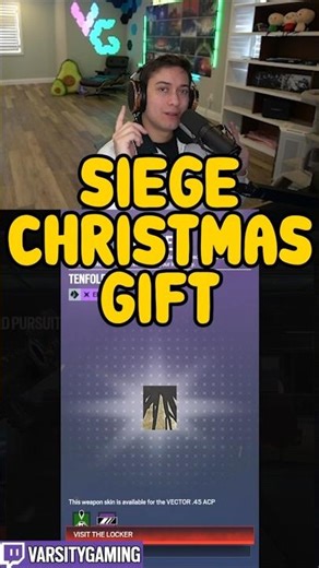 SIEGE CHRISTMAS GIFT (SIEGE SCHOOL) #shorts