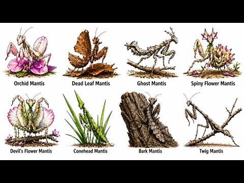 Every Mantis Camouflage That Looks UNREAL Explained