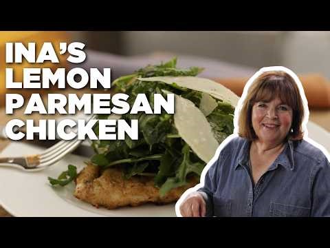 5 STARS 🌟 Ina Garten's Lemon Parmesan Chicken | Barefoot Contessa | Food Network