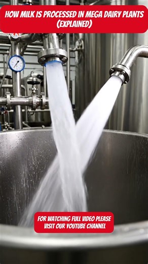 How Milk Is Processed in Mega Dairy Plants | Millions of Liters Daily