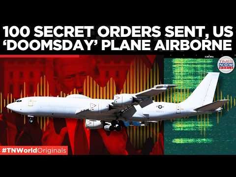 INTERCEPTED: US Doomsday Plane Goes Airborne Over Atlantic, Sending Nuclear Orders Every 30 Minutes!