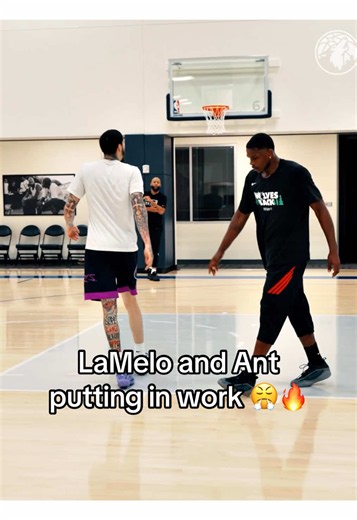 This duo will be electric ⚡️😮‍💨 (@Timberwolves) #nba #basketball #lameloball #anthonyedwards #timberwolves