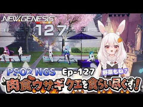 【PSO2 NGS/Ship10】EP-１２７.肉食ウサギ限定クエを食らい尽くす！【RVC】