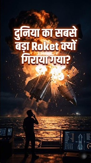 SpaceX rocket crashes in Indian ocean|News updates|Science technology facts|Space universe facts