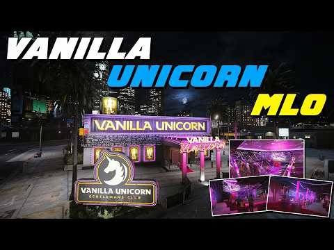 Custom Vanilla Unicorn MLO | VU Strip Club | Tungao | QBCore/ESX | FiveM Tutorial #260
