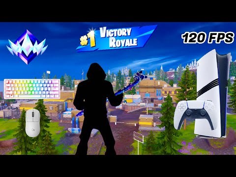 Fortnite Unreal Ranked Reload On PS5 Pro | Keyboard & Mouse Gameplay | 120 FPS | 4K