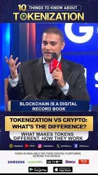 Crypto Isn't the Same as Tokenisation. So, What Exactly is the Difference? | WION Shorts