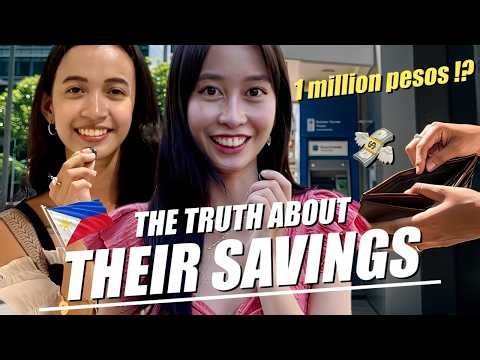 🇵🇭Do Beautiful Filipinas save Money? | Street Interview in Cebu, Philippines