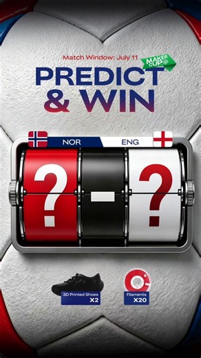 ⚽ PREDICT & WIN !Norway VS England #worldcup2026 #3dprinting