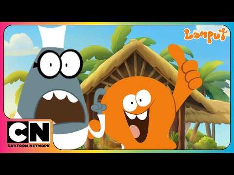 🏖️🧡 Lamput's Beach Day Fun! & More! | LAMPUT SUMMER Holiday | Cartoon Network Asia