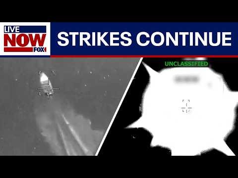 US continues to strike alleged drug boats, marking 57 strikes under Trump