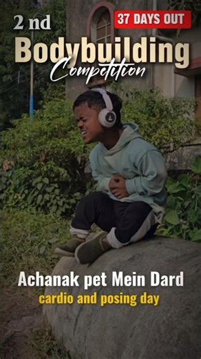 37 Days Out 2nd Bodybuilding Competition.. 💯🔥