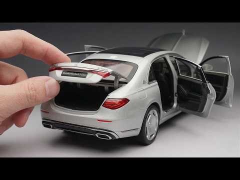 Luxury Unboxed! Mercedes S-Class W223 1:24 Diecast Model Review 😍 RP