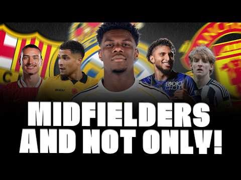🚨 MIDFIELDERS MOVES! TCHOUAMENI-UNITED, GORDON AND BARÇA, JOÃO DEAL CLOSE, EDERSON, NUNEZ…