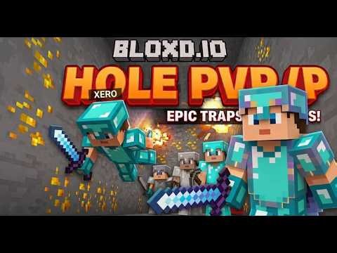 Hole pvp With Xero! #bloxd #bloxdpvp #bloxdholepvp #bloxd.io